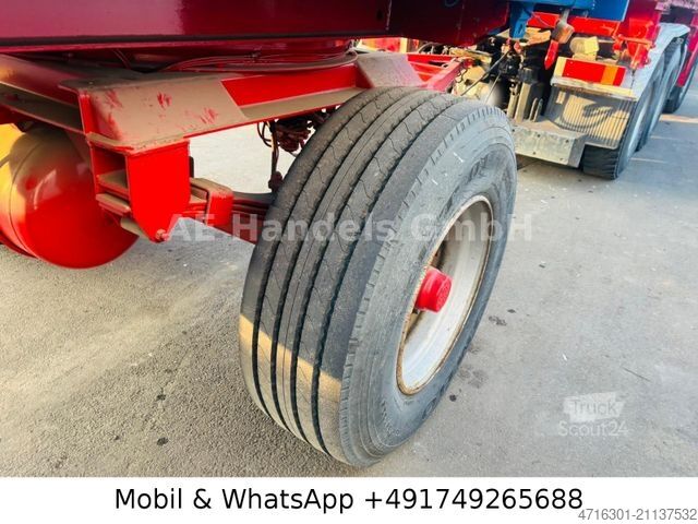 Three-way tipper trailer KEMPF HKD 18 Drehschemel DreiSeitenKipper Aluminium