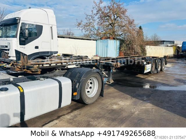 Wissellaadbak oplegger KRONE SD Multislider BDF | Teleskopierbar | Lift | BPW