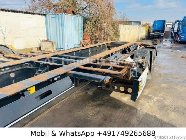 Wissellaadbak oplegger KRONE SD Multislider BDF | Teleskopierbar | Lift | BPW