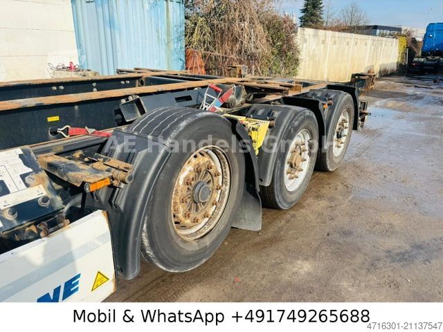 Wissellaadbak oplegger KRONE SD Multislider BDF | Teleskopierbar | Lift | BPW