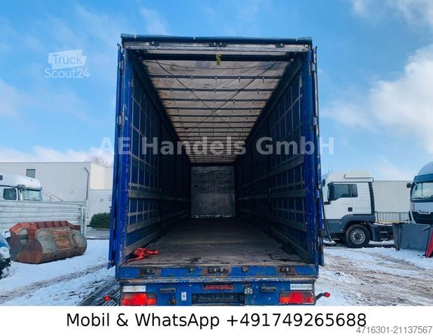 Žemagrindė puspriekabė MEUSBURGER MPS-3 MEGA|Edscha|Tautliner|Wabco|SAF