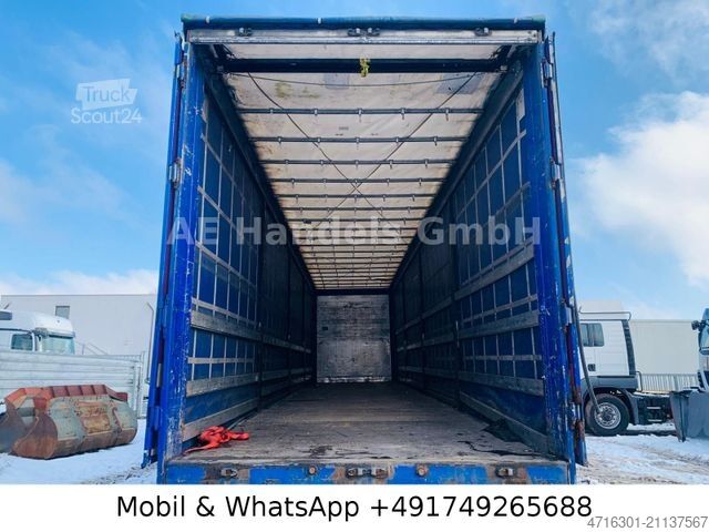 Žemagrindė puspriekabė MEUSBURGER MPS-3 MEGA|Edscha|Tautliner|Wabco|SAF