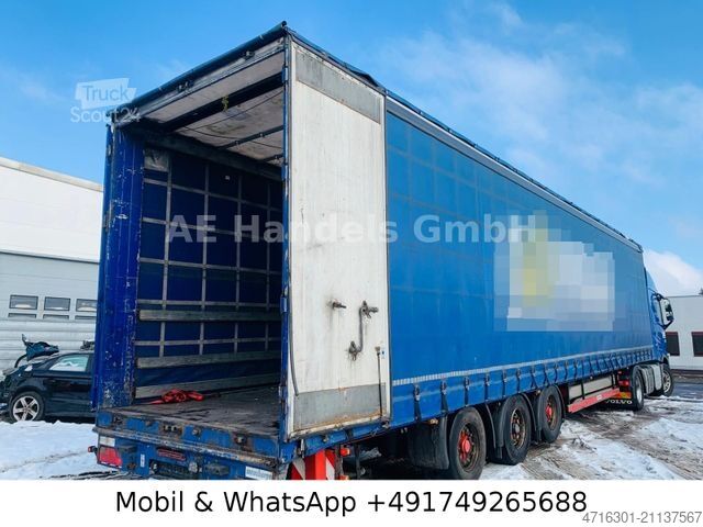 Žemagrindė puspriekabė MEUSBURGER MPS-3 MEGA|Edscha|Tautliner|Wabco|SAF