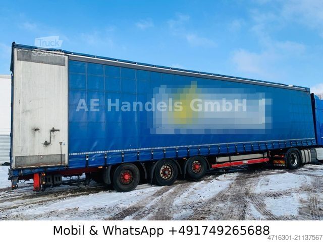 Žemagrindė puspriekabė MEUSBURGER MPS-3 MEGA|Edscha|Tautliner|Wabco|SAF