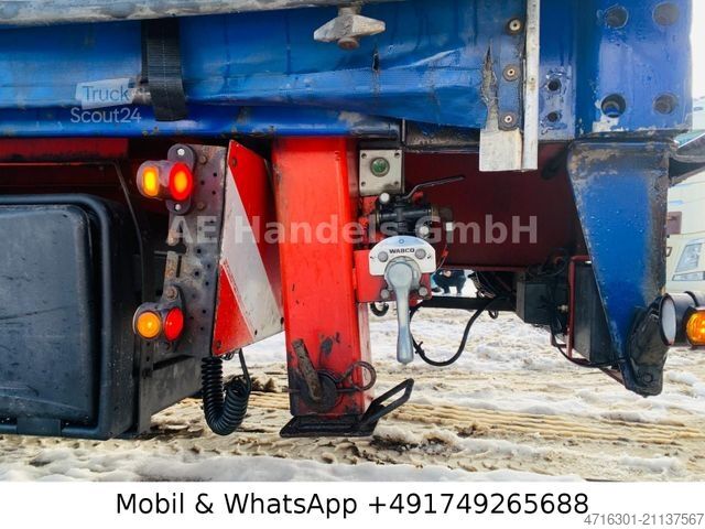 Žemagrindė puspriekabė MEUSBURGER MPS-3 MEGA|Edscha|Tautliner|Wabco|SAF