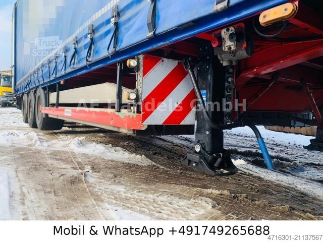 Žemagrindė puspriekabė MEUSBURGER MPS-3 MEGA|Edscha|Tautliner|Wabco|SAF