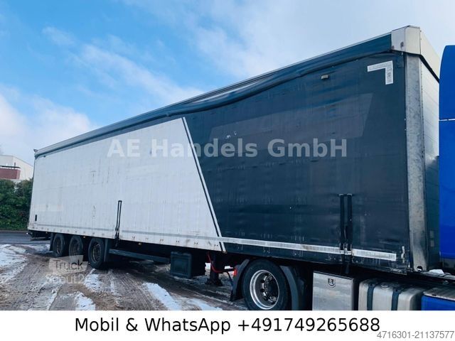 Auflieger mit Pritsche & Plane SCHMITZ CARGOBULL SCS 24/L S01 Code XL|Edscha|Tautliner|Liftachse