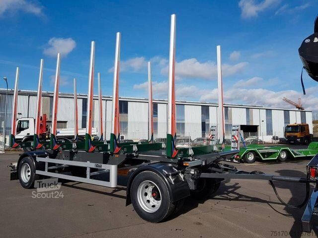 Timber transporter Ebert KHA 18 Kurzholz-Anhänger NEU