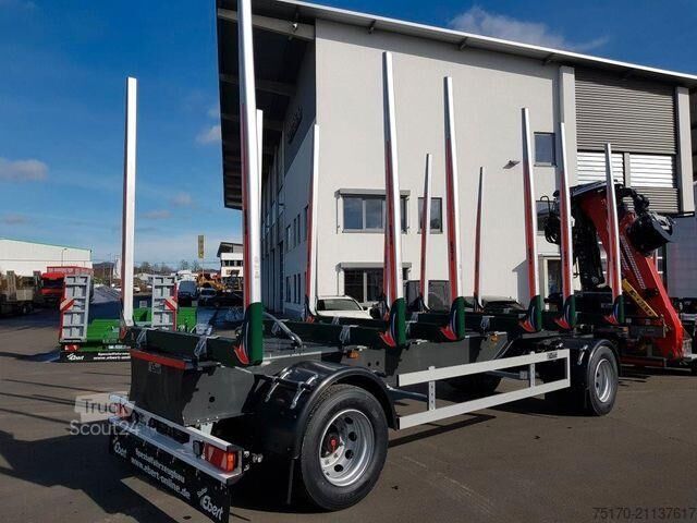 Timber transporter Ebert KHA 18 Kurzholz-Anhänger NEU
