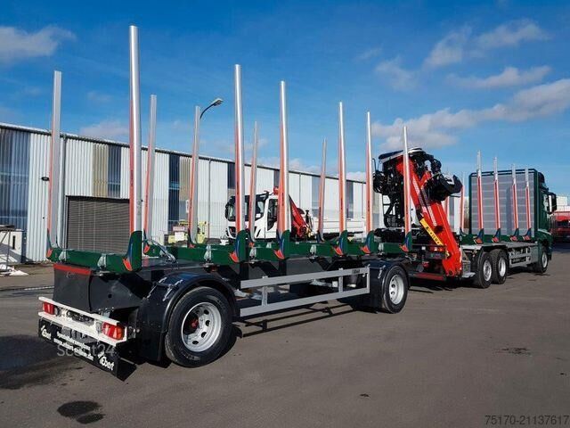 Timber transporter Ebert KHA 18 Kurzholz-Anhänger NEU