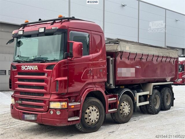 Самоскид Scania R480 8x4 Tipper Truck – 377,000 km WATCH VIDEO