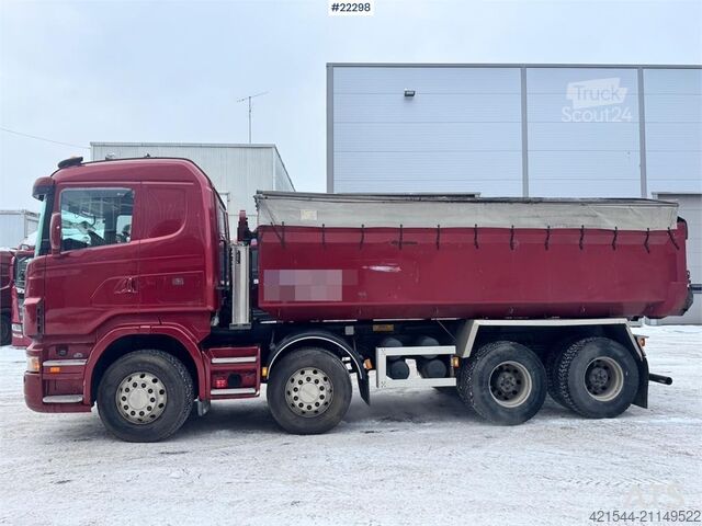 Самоскид Scania R480 8x4 Tipper Truck – 377,000 km WATCH VIDEO