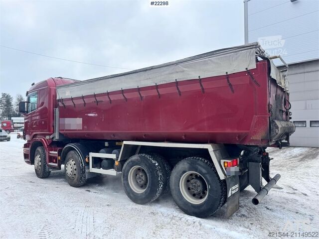 Самоскид Scania R480 8x4 Tipper Truck – 377,000 km WATCH VIDEO