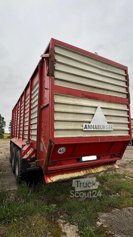 Szecskázó pótkocsi Annaburger HTS 29B.06 Fieldliner