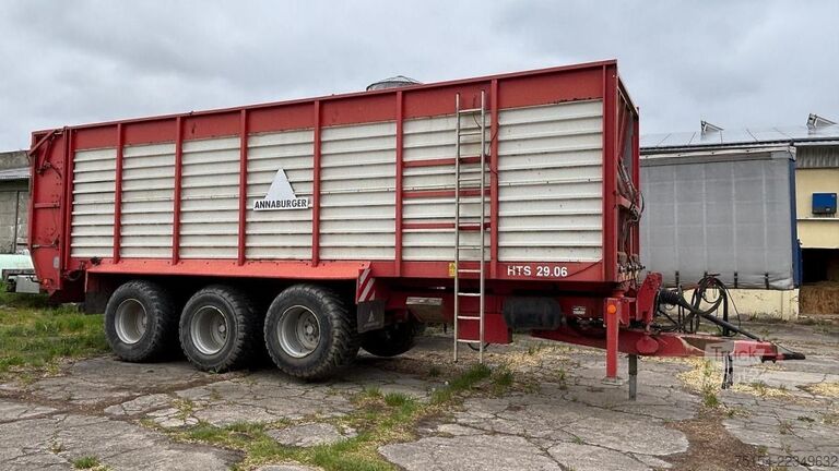 Szecskázó pótkocsi Annaburger HTS 29B.06 Fieldliner