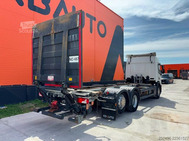 Transport von Containern Scania P 500 6x2*4 9 TON FRONT AXLE / RETARDER