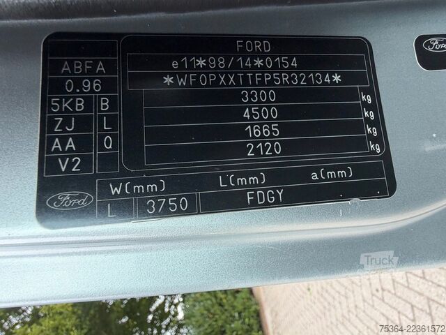 Minibüs FORD Transit 2.0 TdCi 74 Kw L2H3 9 Sitze+Lift+Klima