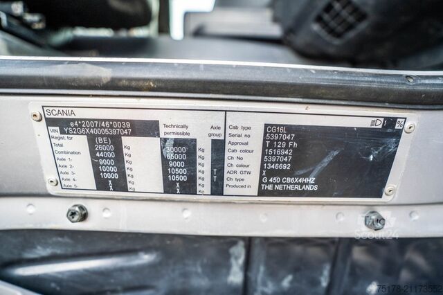 Volquete SCANIA G 450 - KIPPER / TREKKER