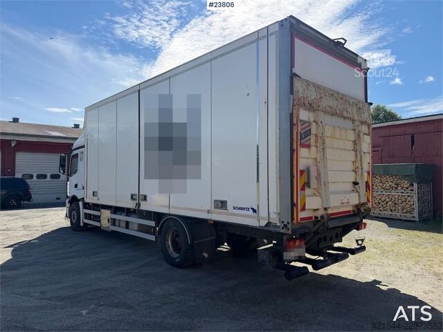  Mercedes-Benz Actros 1835L 4x2 box truck w/ ADR rigged, new clut