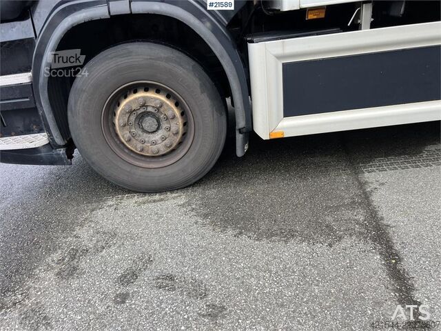  Scania R500 6x2 box truck w/ 2 temp refrigerator/freezer