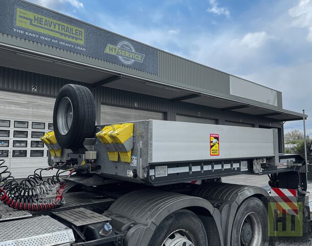 Полуремарке с нисък товарач Faymonville MAX Trailer 2-Achs-Tiefbett mit PA