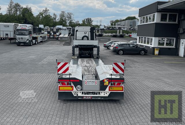 Semi-remorque surbaissée Faymonville MAX Trailer 2-Achs-Tiefbett mit PA