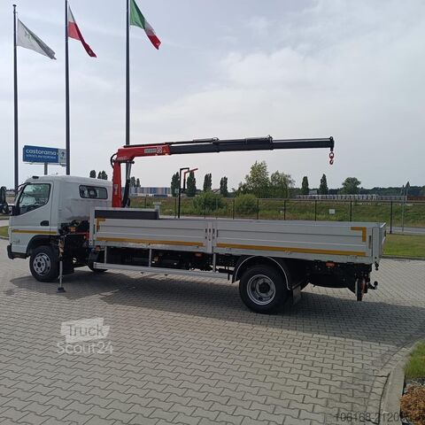 Vrachtwagen met kraanopbouw Fuso Canter 9C18 Fassi M40 Pritsche 4,5 m