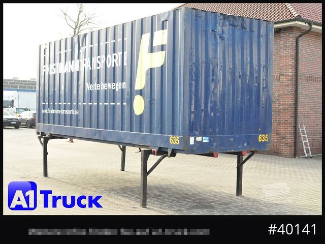 Swap body with box structure KRONE BDF 7,82 Container, 2700mm Innenhöhe, Portaltür