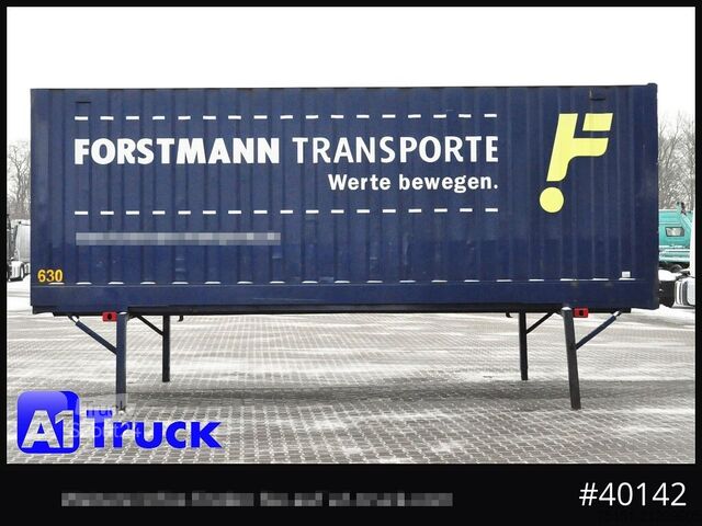 Swap body with box structure KRONE BDF 7,82 Container, 2700mm Innenhöhe, Portaltür