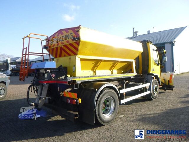 Kar küreme makinesi DAF LF 55.220 4x2 RHD gritter / snow plough