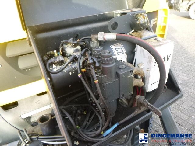 Kar küreme makinesi DAF LF 55.220 4x2 RHD gritter / snow plough