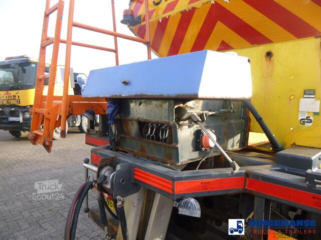 Kar küreme makinesi DAF LF 55.220 4x2 RHD gritter / snow plough