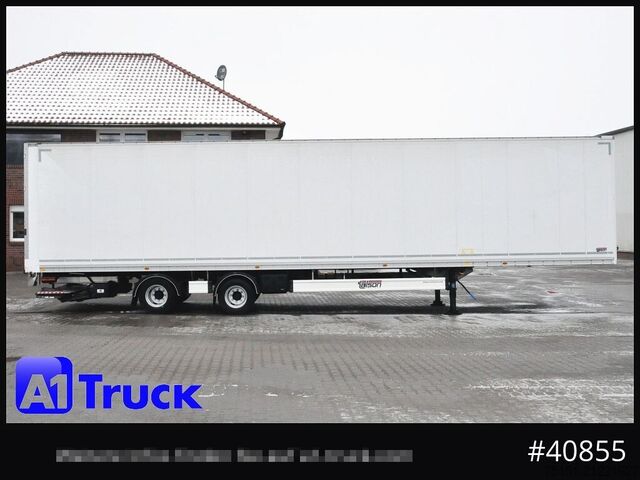 Semi-remorque fourgon TALSON F 1520, Möbelkoffer, Lenkachse, Tridec, LBW, verzinkt