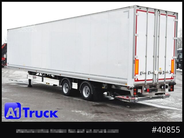 Semi-remorque fourgon TALSON F 1520, Möbelkoffer, Lenkachse, Tridec, LBW, verzinkt