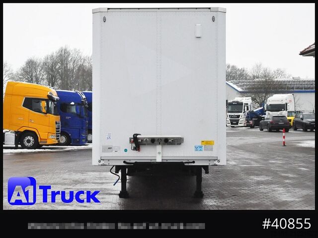 Semi-remorque fourgon TALSON F 1520, Möbelkoffer, Lenkachse, Tridec, LBW, verzinkt