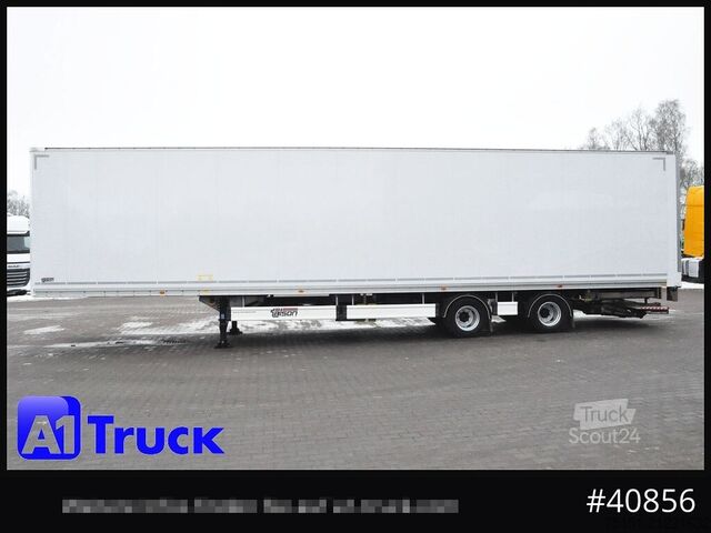 Semi-remorque fourgon TALSON F 1520, Möbelkoffer, Lenkachse, Tridec, LBW, verzinkt