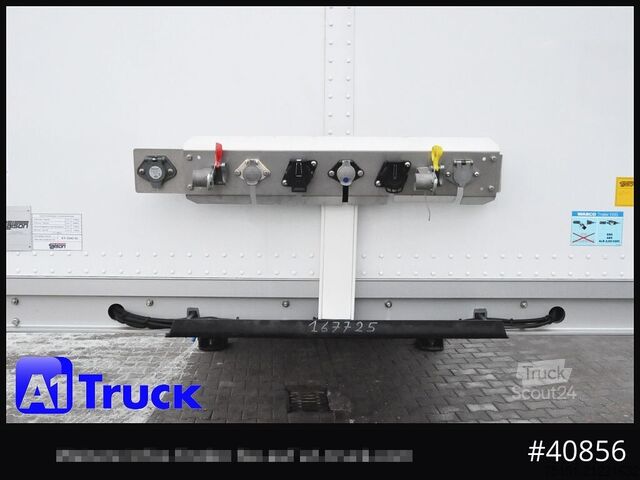 Semi-remorque fourgon TALSON F 1520, Möbelkoffer, Lenkachse, Tridec, LBW, verzinkt