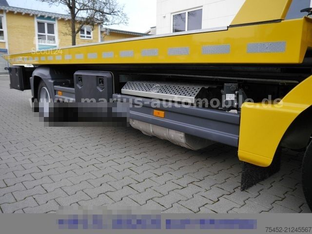 Car carrier van MERCEDES-BENZ Atego 818  Abschleppwagen / Klima / Tempomat