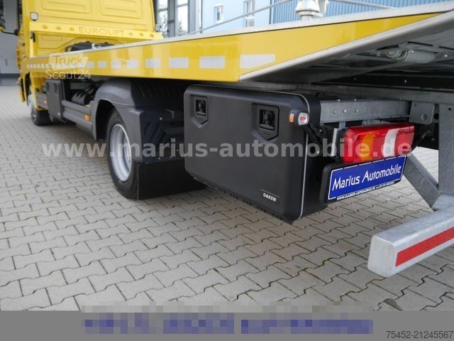 Car carrier van MERCEDES-BENZ Atego 818  Abschleppwagen / Klima / Tempomat
