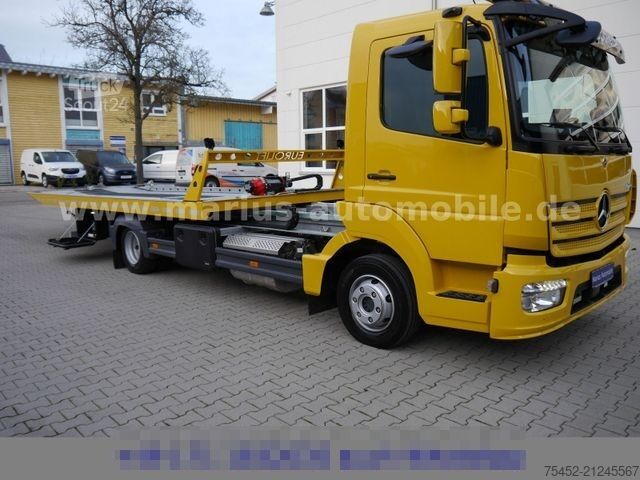 Car carrier van MERCEDES-BENZ Atego 818  Abschleppwagen / Klima / Tempomat