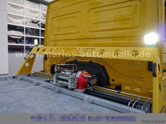 Car carrier van MERCEDES-BENZ Atego 818  Abschleppwagen / Klima / Tempomat