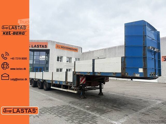 Platformos priekaba HRD Stepdeck / Tiefbettauflieger