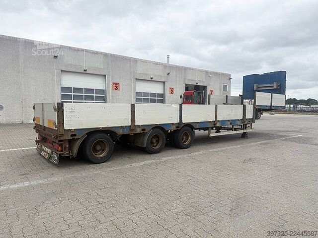 Platformos priekaba HRD Stepdeck / Tiefbettauflieger