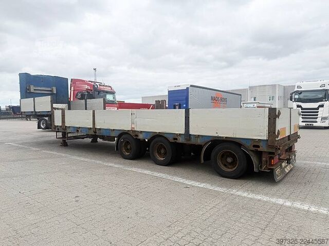 Platformos priekaba HRD Stepdeck / Tiefbettauflieger