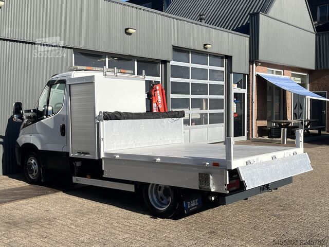 Camion de gunoi Iveco Daily 50C17 Maxilift 150 Laadkraan 3 zijden Kip...