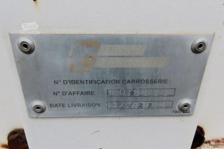 Брезент Samro bj 2020  opbouw!  disc BPW ECO,    WHEELBASE 4,33