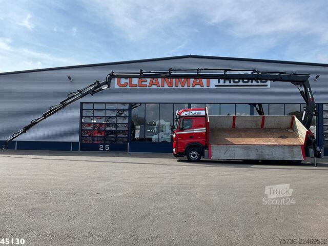 Kipper met kraan Mercedes-Benz Arocs 3263 8x4 Euro 6 Hiab 37 Tonmeter laadkraa...