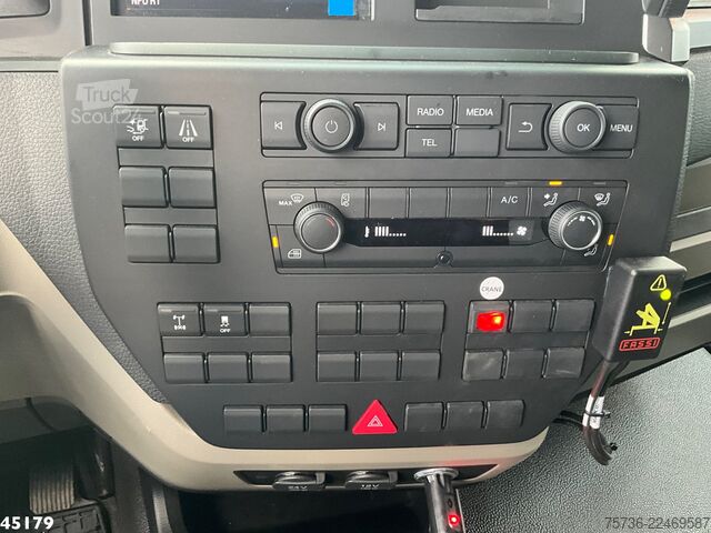 3-sānu pašizgāzējs MAN TGM 18.320 Euro 6 Fassi 13 Tonmeter laadkraan N...