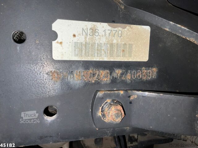 Kranwagen Man TGM 13.290 4x4 Hiab 9 Tonmeter laadkraan Just 2...