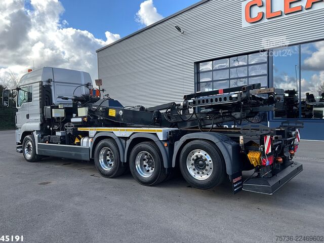 Konteineru pārvadājumi Man TGS 35.480 Euro 6 8x4 Deuringer Garagetransporter